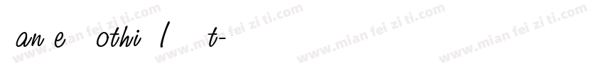 Handel Gothic ITC St字体转换